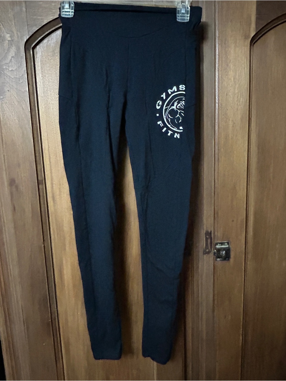 Gymshark Black Leggings with Logo